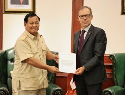 Prabowo Subianto Terima Ucapan Selamat Presiden Konfederasi Swiss Atas Keunggulan di Pilpres