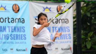 Nadine Tantang Juara Seri Pertama Sportama Asian Tennis U-14/16 Jakarta