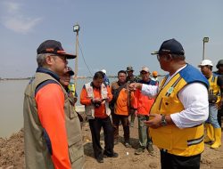 Tim BNPB Pantau Perbaikan Tanggul dan Pemenuhan Kebutuhan Pengungsi di Kabupaten Demak