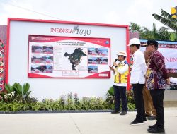Menteri Basuki Dampingi Presiden Jokowi Resmikan 10 Ruas Inpres Jalan Daerah di Kalimantan Timur Senilai Rp561 Miliar
