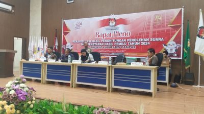 Rapat Pleno Rekapitulasi 21 PPK Selesai, Ini Prediksi Jatah Kursi Parpol di DPRD Kampar