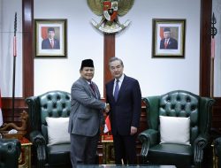 Prabowo Terima Menlu Tiongkok, Diberi Selamat sebagai Presiden Terpilih dengan Suara Terbanyak Sepanjang Sejarah