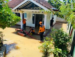 Hari Ketiga Lebaran, Ratusan Rumah Terendam Banjir di Kota Bandar Lampung