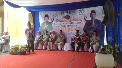 MTQ Riau Tahun 2024 Ke-42 di Kota Dumai, Kontingen Kampar Berangkat Mandiri dan Tidak Ada Pelepasan