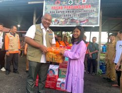 BNPB Serahkan DSP 200 Juta Rupiah untuk Penanganan Bencana Banjir dan Tanah Longsor di Kabupaten Landak