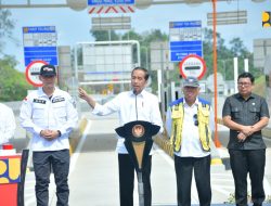 Tingkatkan Konektivitas Riau-Sumatera Barat, Presiden Jokowi Resmikan Tol Bangkinang-XIII Koto Kampar