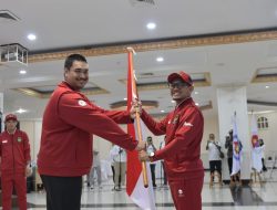 Menpora Dito Kukuhkan dan Lepas Kontingen Indonesia di Ajang ASEAN Schools Games 2024 Vietnam