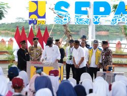 Penuhi Kebutuhan Air Baku IKN Nusantara, Presiden Jokowi Resmikan Bendungan Sepaku Semoi