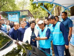 Dukung Penggunaan Energi Ramah Lingkungan, PLN-KLHK Resmikan SPKLU Hingga Konvoi Motor Listrik