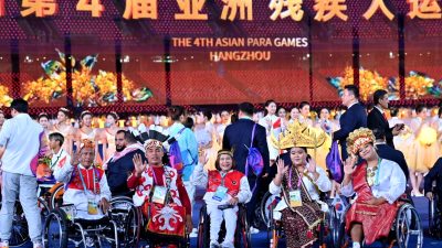 Kontingen Indonesia Tampilkan Kekayaan Budaya Nusantara di Opening Ceremony Paralimpiade 2024