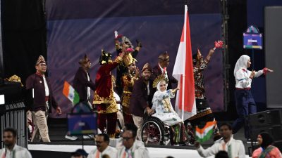 Kontingen Indonesia Jadi Pusat Perhatian di Opening Ceremony Paralimpiade 2024