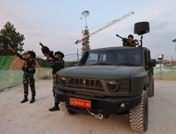 Mobil Nasional Maung Pindad Besutan Prabowo Dipamerkan di Gelar Alutsista HUT RI di IKN