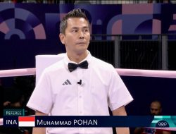 Boy Pohan, Satu-Satunya Wasit Asia Tenggara Yang Pimpin Semifinal Tinju Di Olimpiade Paris 2024