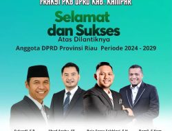 DPC PKB Kampar Tetapkan Formasi, Raja dan Ramli Pimpin Fraksi PKB