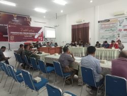 KPU Kampar Gelar Rapat Penyampaian Hasil Penelitian Persyaratan Administrasi Paslon Kada 2024