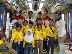 Program Edutrain LRT Jabodebek Tarik Minat Ribuan Siswa Mengenal Transportasi Publik