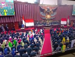 Ketua MA Pimpin Upacara Pengucapan Sumpah Janji Anggota MPR/DPR/DPD RI Periode 2024-2029