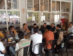 Evaluasi Tahapan Pelaksanaan Kampanye Pilkada Kampar, Polres Kampar Gelar Coffee Morning Bersama Tim Paslon dan Penyelenggara