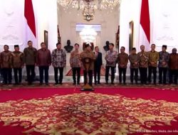 Menteri Kabinet Merah Putih Resmi Diumumkan Presiden RI