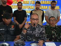 TNI AL Gagalkan Penyelundupan Manusia di Perairan Banyuwangi