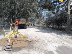 Kementerian PU Lakukan Tanggap Darurat Bencana Erupsi Gunung Lewotobi Laki-Laki di NTT