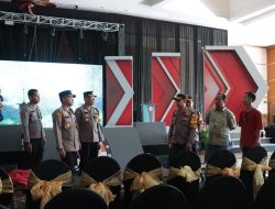 Polres Kampar Libatkan 167 Personil Dalam Pengamanan Berlapis Demi Ciptakan Debat Publik Paslon Bupati dan Wabup di Labersa Hotel Siak Hulu