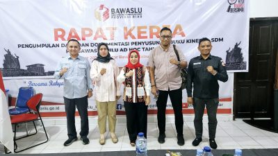 Raker Divisi SDM Bawaslu Riau