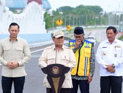 Urai Kemacetan di Kota Semarang, Presiden Prabowo Resmikan Flyover Madukoro