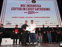 NOC Indonesia Distribusikan Dana Olympic Solidarity USD2500 untuk Atlet Olimpiade Paris 2024