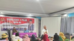 Kunjungi Dapil Kampar, Sahidin Anggota Komisi II DPR RI Gelar Sosialisasi Empat Pilar