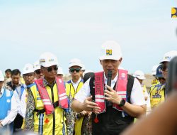 Menteri Dody dan Menko AHY Tinjau Jalan Tol Semarang-Demak Ruas Kaligawe-Sayung, Target Selesai April 2027