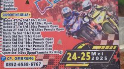 CEO KNY Videotron Gelar Kejurnas Motorprix Region A Sumatera Putaran II Riau 2025