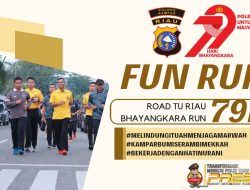 Besok Pagi, Polres Kampar Gelar Run Bhayangkara dan Tanam Pohon Meriahkan Hari Bhayangkara ke 79 Tahun 2025