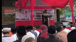 Sholat Idul Adha 1446 H di Lapangan Pelajar, Bupati Kampar Ajak Masyarakat Bergandeng Tangan dan Kompak Bangun Daerah