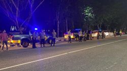 Kasat Intelkam dan Kanit Tipikor Polres Kampar Gelar Patroli Blue Light, Pastikan Kamtibmas di Kota Bangkinang