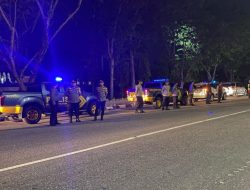 Kasat Intelkam dan Kanit Tipikor Polres Kampar Gelar Patroli Blue Light, Pastikan Kamtibmas di Kota Bangkinang