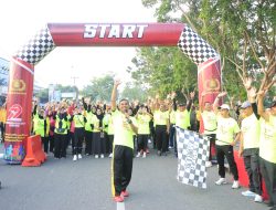 Sambut Hari Bhayangkara ke 79 dengan Fun Run dan Tanam Pohon, Bentuk Komitmen Polres Kampar Jaga Gaya Hidup Sehat dan Lestarikan Lingkungan