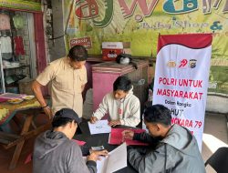 Sambut Hari Bhayangkara ke 79 Tahun 2025, Satintelkam Polres Kampar Berikan Pelayanan SKCK Keliling Gratis