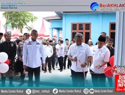 Dorong Penguatan Ekonomi Desa, Bupati Rohul Anton Resmikan Koperasi Merah Putih di Desa Sontang