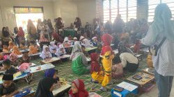 Semarak Lomba Mewarnai dan Baca Puisi Tingkat SD, SMP/MTs se Rohul di Hari Anti Narkoba Internasional