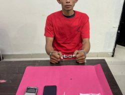 Polres Rokan Hulu Tangkap Pengedar Narkoba di Desa Suka Damai, BB Sabu 13,04 Gram Diamankan