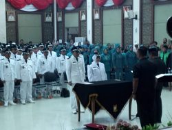 Sebanyak 53 Kades Diangkat dan Dikukuhkan Kembali di Kampar, Bupati Ingatkan Tentang Tupoksi dan Pelayanan Masyarakat