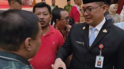 Mantan Ketua PWI Kampar Aprizal Hadiri Pelantikan Sekdaprov Riau H Syahrial Abdi di Pekanbaru