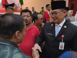 Mantan Ketua PWI Kampar Aprizal Hadiri Pelantikan Sekdaprov Riau H Syahrial Abdi di Pekanbaru