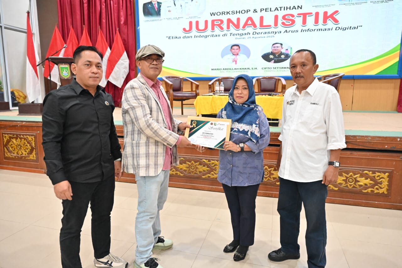 PWI Dumai Gelar Workshop dan Pelatihan Jurnalistik