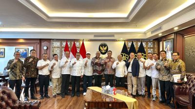 Menteri Hukum Terima Pengurus PWI Pusat