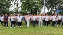 Pemda Kampar dan KONI Gelar Upacara Peringati HAORNAS ke 42 Tahun 2025 di Lapangan Pelajar Bangkinang, Ini Kata Ketua Pengkab PBSI Kampar