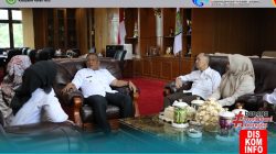 Terkait Kasus HIV/AIDS di Rohul, Bupati Anton Audiensi Bersama Komisi Penanggulangan AIDS Provinsi Riau