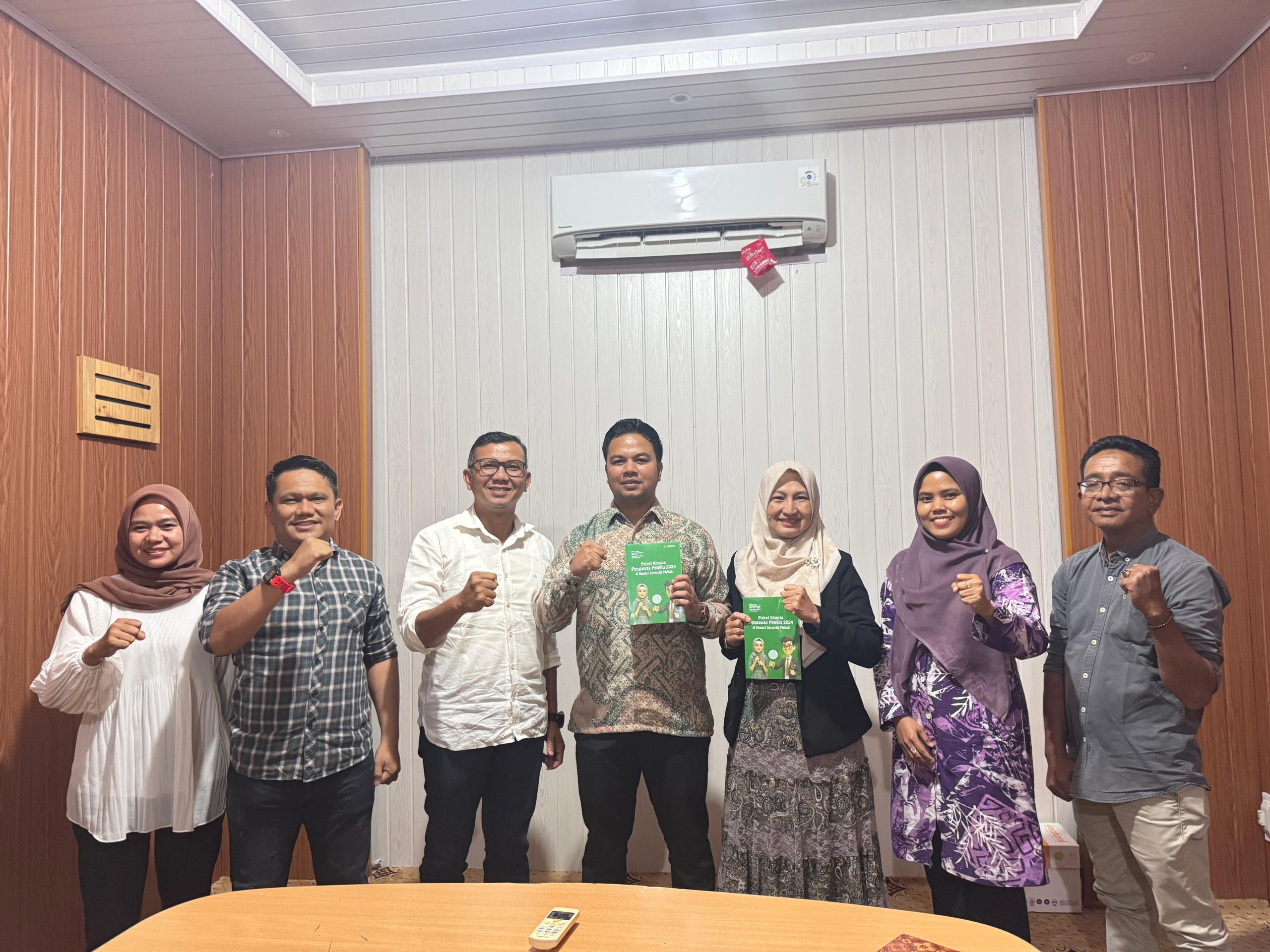 Kerjasama Bawaslu Kampar dengan Universitas Pahlawan