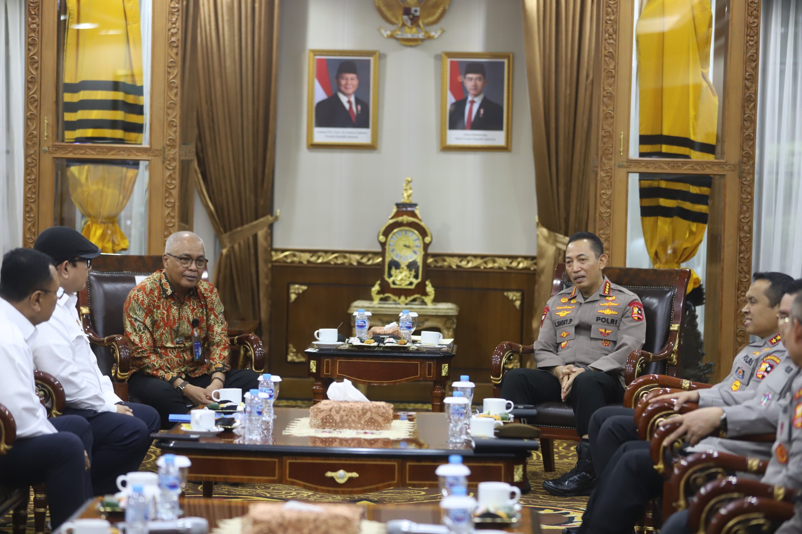 Audiensi PWI-Polri